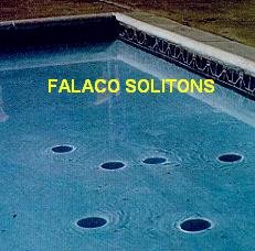 Falaco Solitons - Cosmic Strings in a Swimming Pool
