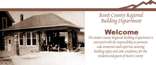 Welcome to the Routt County Regional Building Department Web Site